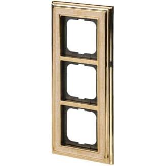 Thumbnail - Busch-Jaeger, Zubehör Schalterprogramm, Rahmen 3-fach ms/pol Dekor elf/ws 1723-836