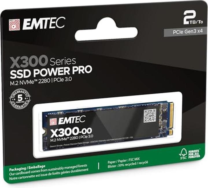 Produktbild Emtec Power Pro X300 (2000 GB, M.2 2280)