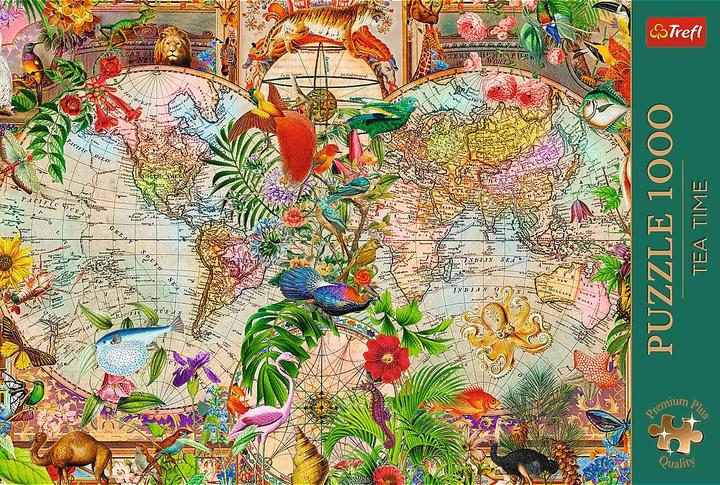 Actual product image Trefl Puzzle Premium Plus 1000 – Historische Weltkarte (1000 pieces)