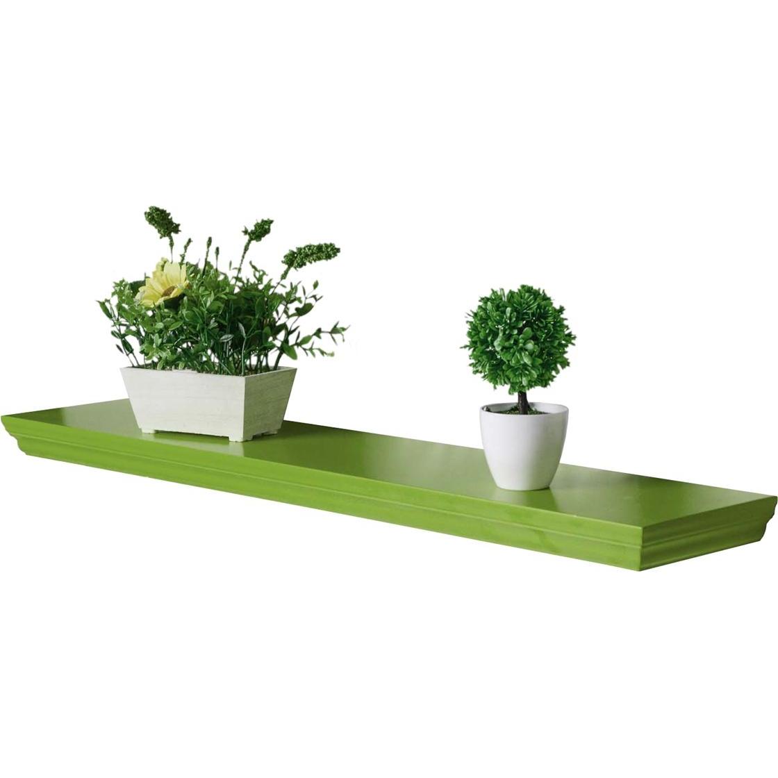 HTI-Living, Regal, Wandregal 60 cm Altona Landhaus Grün (60 x 4 x 24 cm)
