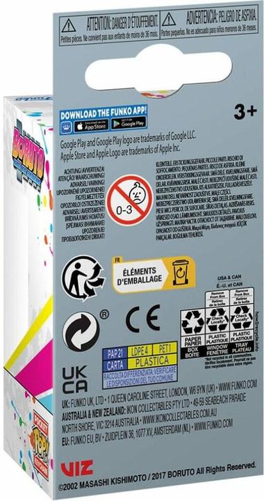 Produktbild Funko Boruto - Naruto Next Generations présentoir porte-clés Pocket POP! Vinyl Boruto Uzumaki 4 cm (12)