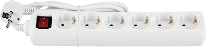 Actual product image REV Table socket outlet 6-fold 1.4 m with switch (6x, CEE 7/3, 1.40 m)
