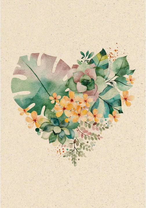 Image du produit Coeur de fleur (1 pcs)