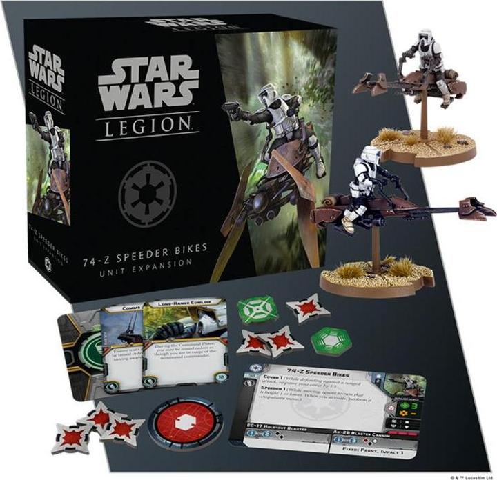 Image du produit FFG FFGD4603 - 74-Z-Traîneau à réaction : Star Wars Legion, à partir de 14 ans (extension, édition DE) (Allemand)
