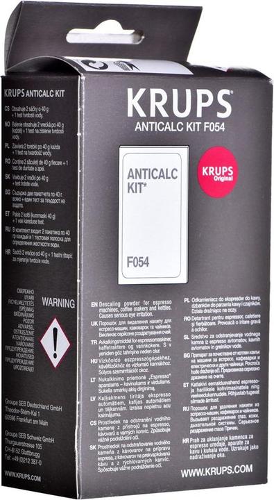 Actual product image Krups Descaling set (80 ml)