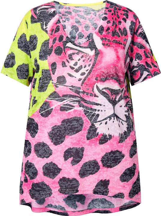 Image du produit Angel of Style T-shirt coupe évasée, jeu de motifs léopard (42)