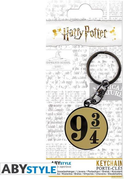 Actual product image Abysse Harry Potter Path 9 3/4 Keychain