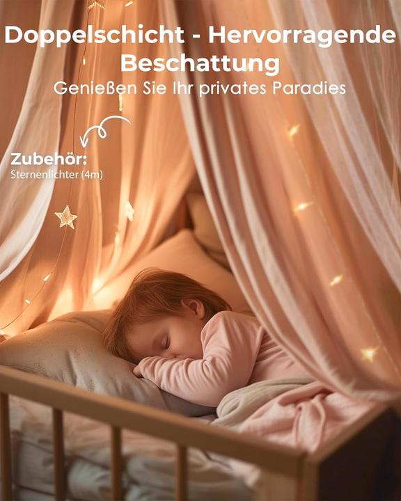 Produktbild Mallify Betthimmel mit Sternenlichtern