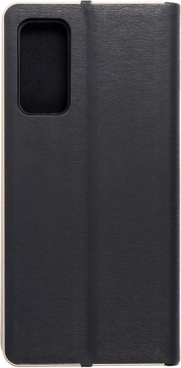 Actual product image OEM Book case LUNA Book Gold for SAMSUNG S20 FE / S20 FE 5G black (Samsung Galaxy S20 FE, Samsung Galaxy S20 FE 5G)