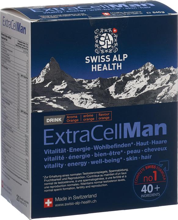 Produktbild Swiss Alp Health Man Drink (20 Stück, Beutel, 27 g)