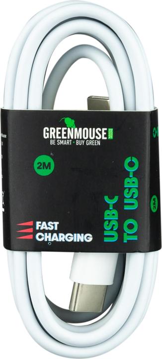 Produktbild Greenmouse USB-C - USB-C Datakabel 2mtr (2 m)