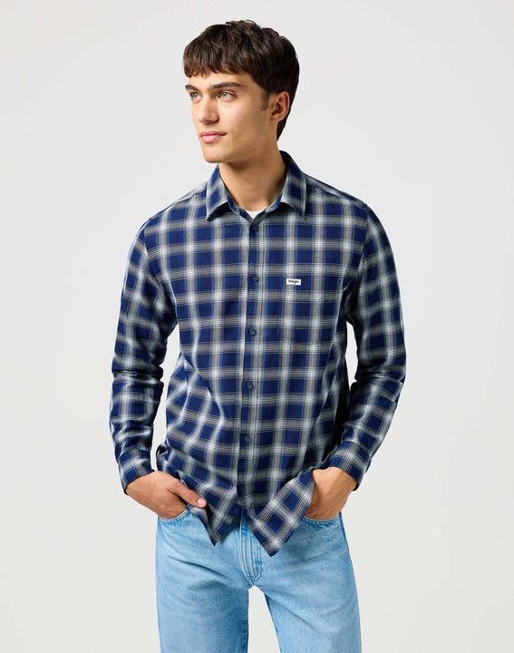 Plaid indaco