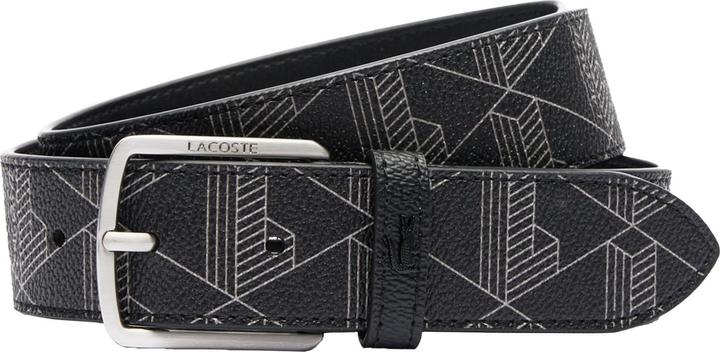 Actual product image Lacoste Coated Canvas Monogram Belt (105)