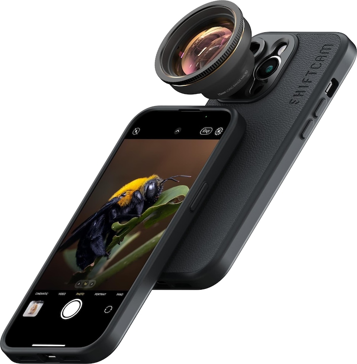Actual product image ShiftCam Smartphone-Objektiv LensUltra 75mm Long Range Macro