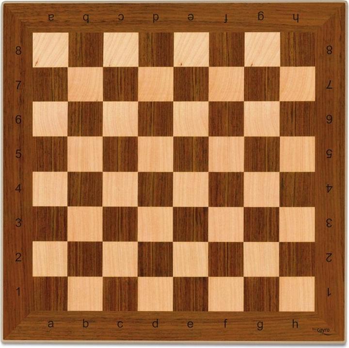 Actual product image Cayro Chess & Checkers Wood Edition