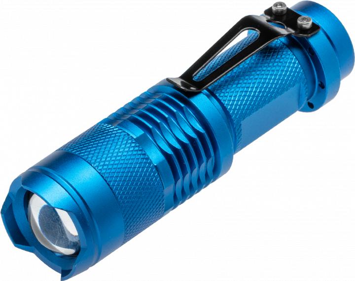 Actual product image Högert Torch Technik Aluminium torch, 1*AA (15 cm, 250 lm)