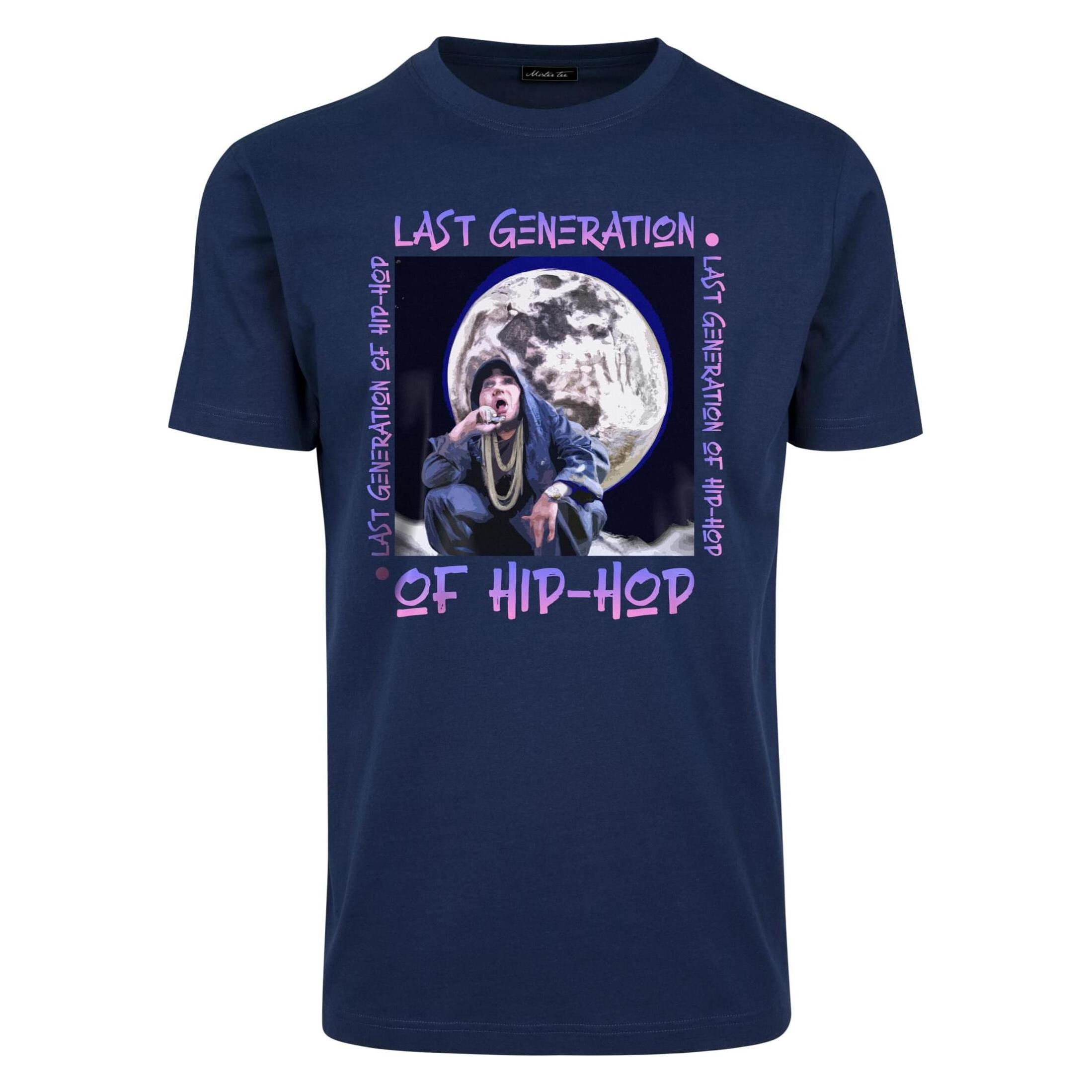 Mister Tee, Herren, Shirts, MisterTee Last Generation Hip Hop Tee - 170151, Blau, (Xl)