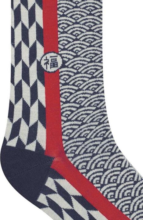 Actual product image Bleuforêt Socken Seigaiha (39 - 42)