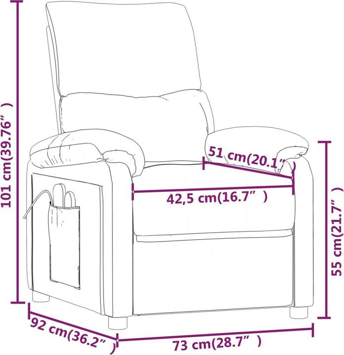 Actual product image vidaXL Brynne