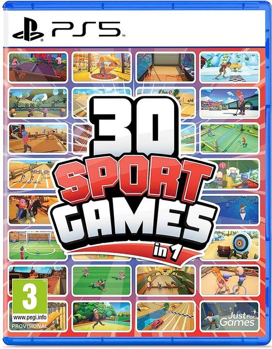 Immagine prodotto Just for Games 30 giochi sportivi in 1 PS-5 UK multi (PS5, EN, ES, FR, IT)