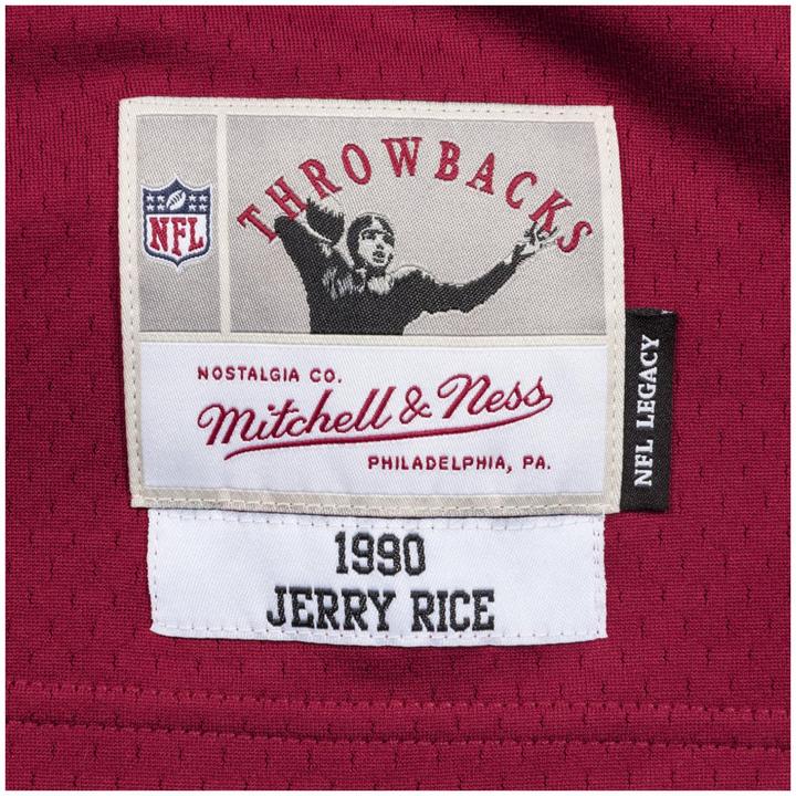 Actual product image Mitchell & Ness NFL Legacy Jersey San Francisco 49Ers 1990 Jerry Rice (L)