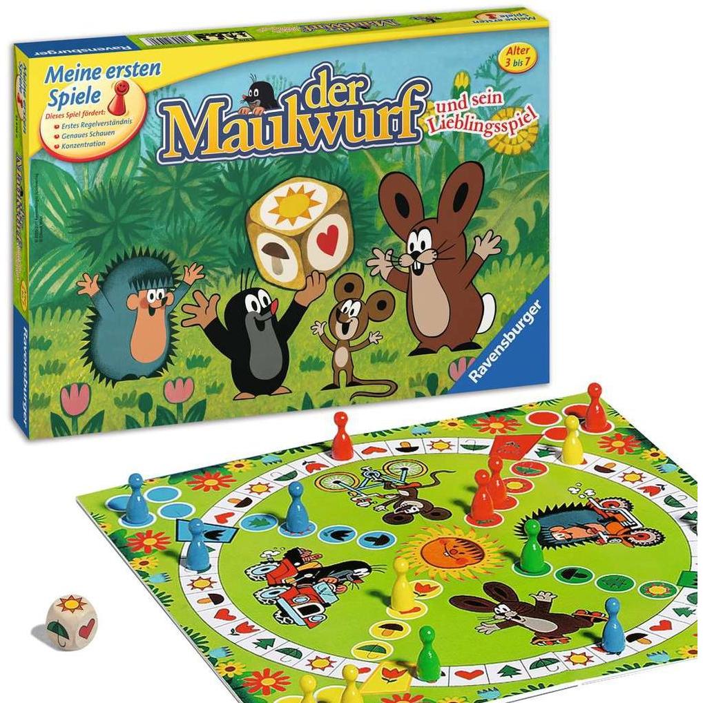 Thumbnail - Ravensburger Der Maulwurf und sein Lieblingsspiel (Deutsch)