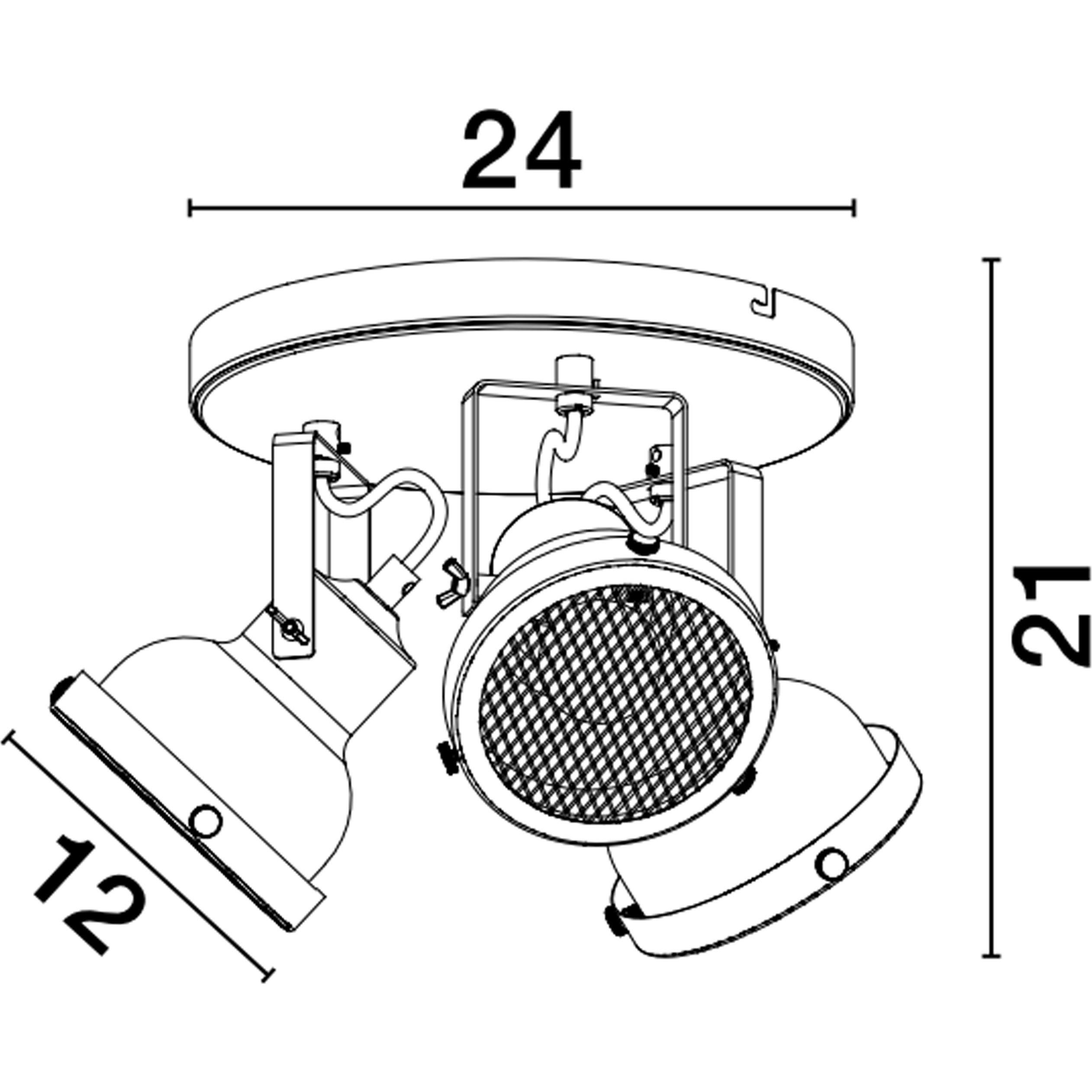 Thumbnail - Nova Luce, Wandleuchte + Deckenleuchte, Ruvi (GU10)