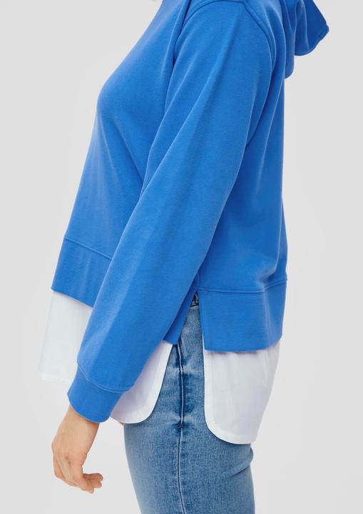 Image du produit S.Oliver Sweatshirt Sweatshirt mit Layering-Detail (42)