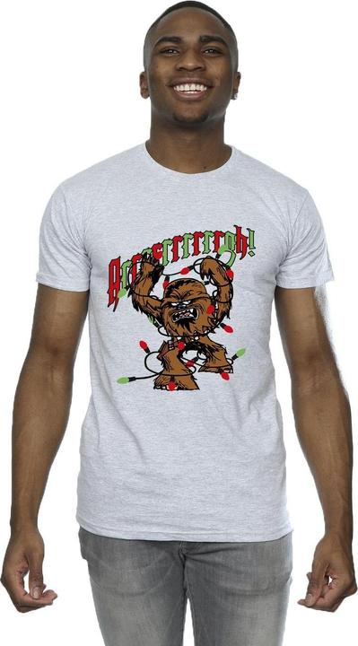 Produktbild Star Wars Episode IV: A New Hope Chewbacca Argh Lights TShirt (XXL)