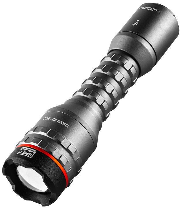 Produktbild Nebo DAVINCI 800L LED-Taschenlampe, Blister (16 cm, 800 lm)