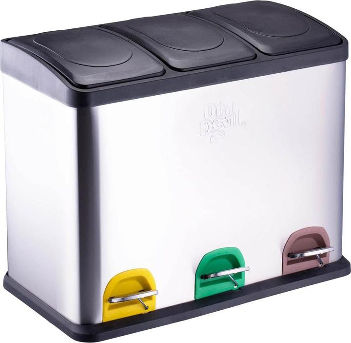 Produktbild Dirt Devil Pedal Bin 3x15L 4pc (45 l)