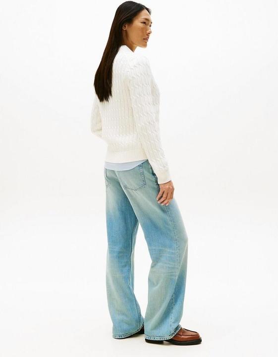 Image du produit Tommy Hilfiger Cardigan à col roulé ajusté câblé (S)