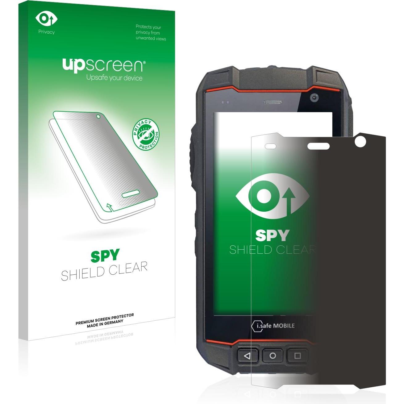 upscreen Spy Shield Blickschutzfolie (1 Stück, vivo V21 5G), Smartphone Schutzfolie, Blau
