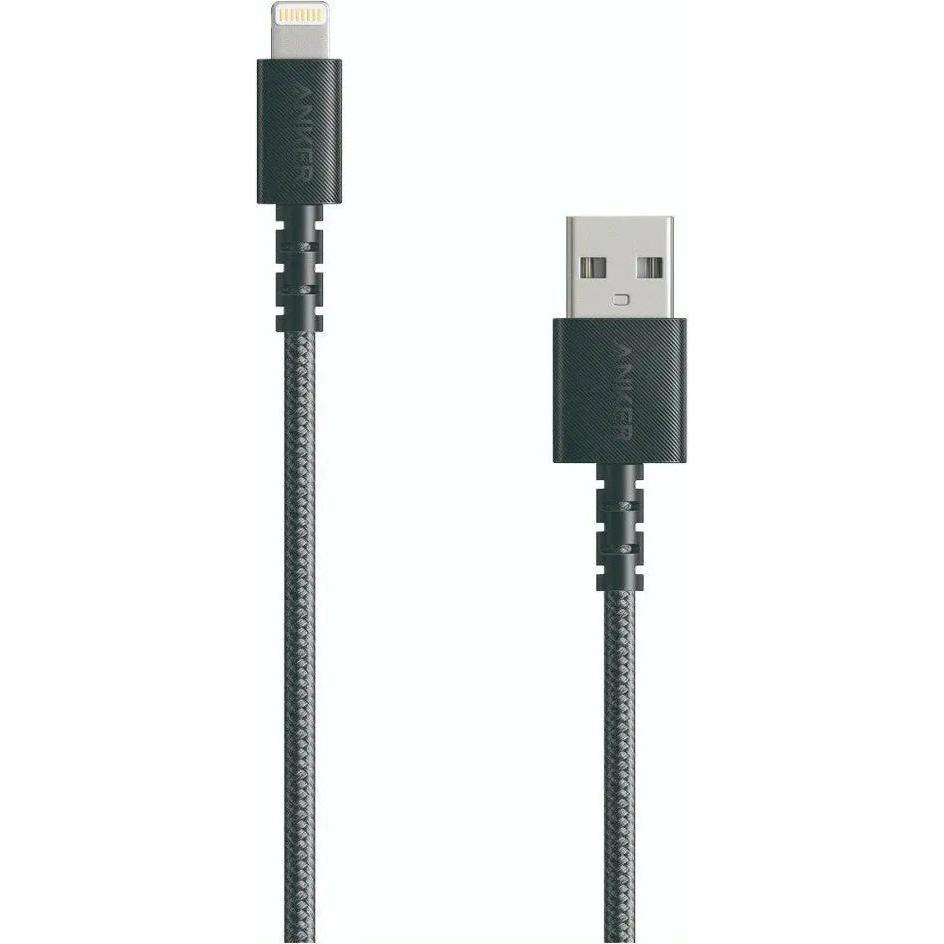 Anker EUFY PowerLine Select+ USB-A to LTG 3ft Black C89 (0.91 m), USB Kabel