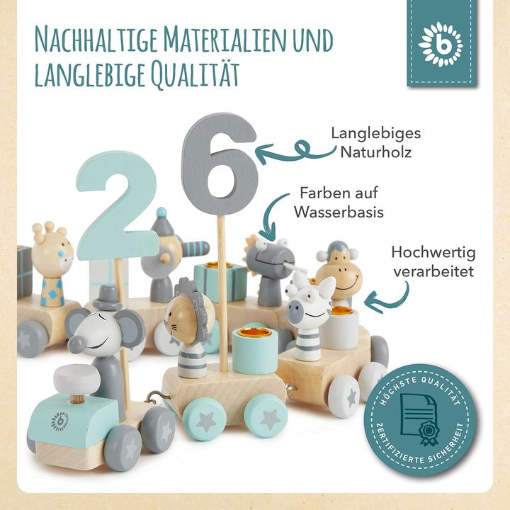 Produktbild Bieco Geburtstagszug