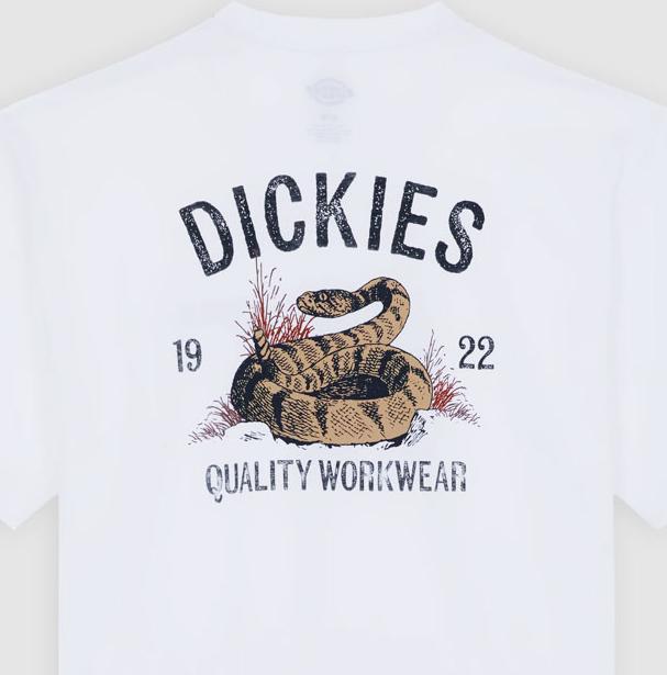 Produktbild Dickies Snake Ss Tee White (XL)