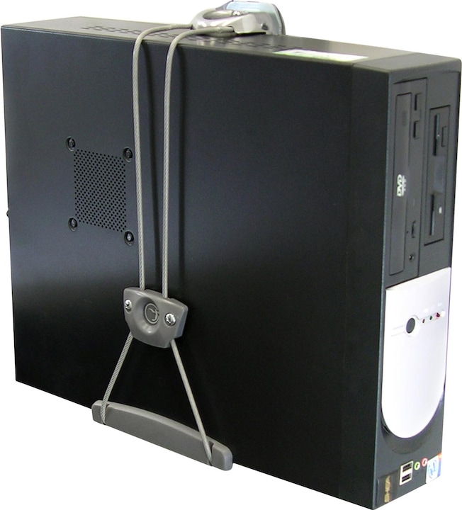 Actual product image Ergotron Universal Cpu Holder Dark Grey