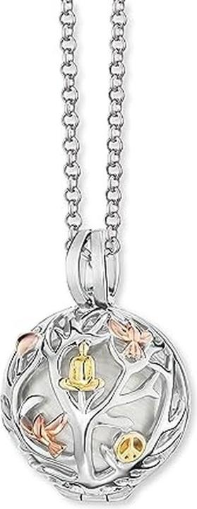 Produktbild Engelsrufer Lebensbaum Tricolor (Messing, 925er Silber platiniert)