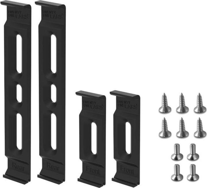 Produktbild 21cars Klick Kennzeichenhalter Hochformat (Front + Heck, Hochformat)