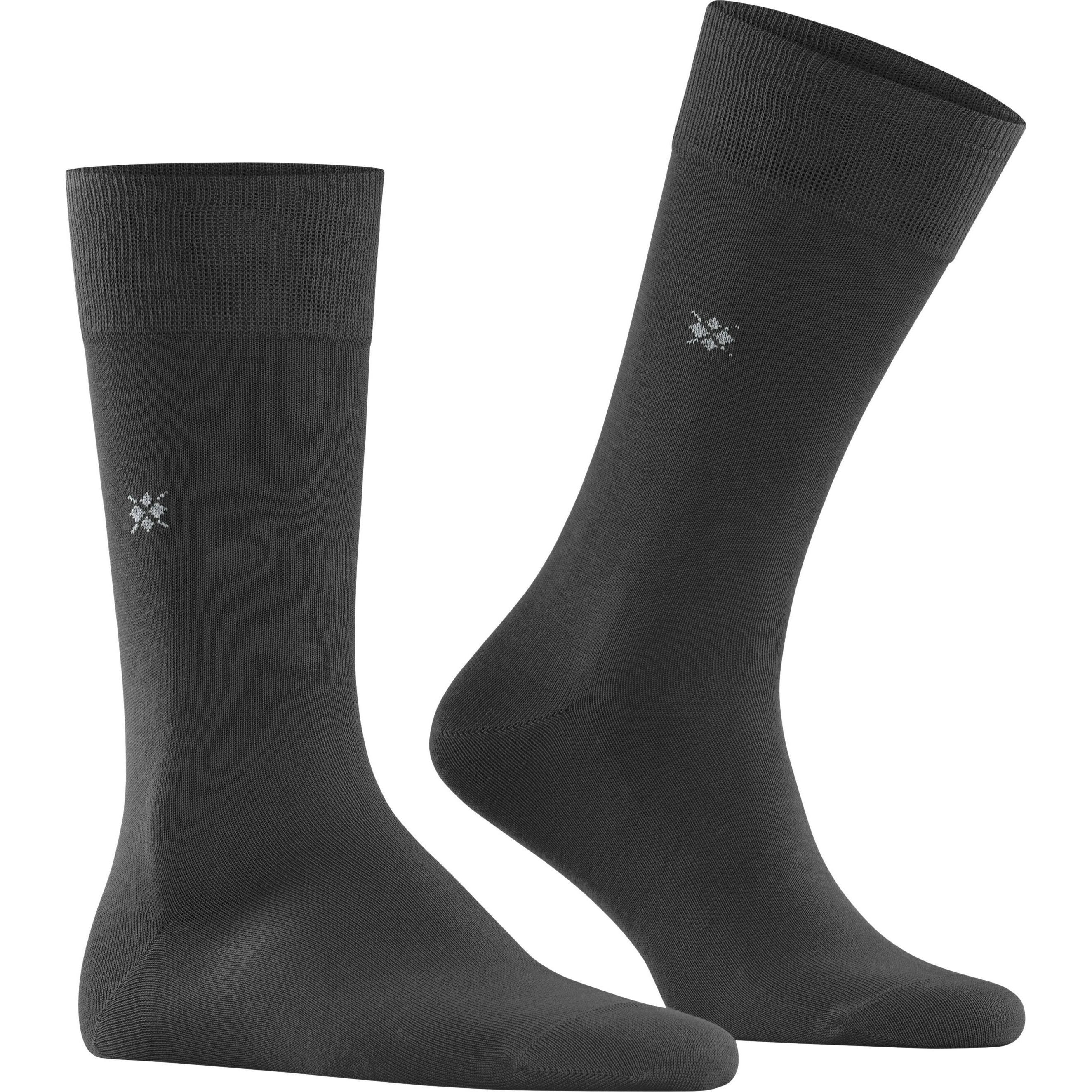 Burlington, Herren, Socken, Socken Casual Bequem sitzend, Grau, (Einzelpack, 40 - 46)
