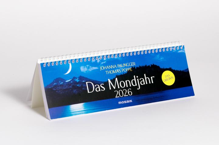 Produktbild Das Mondjahr 2026 - Wochenkalender (Harter Einband, Deutsch)