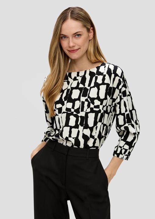 Immagine prodotto s.Oliver Bluse Locker geschnittene Bluse mit 3/4-Arm (34)
