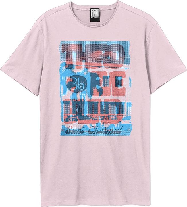 Actual product image Amplified Unisex Adult Semi Charmed Third Eye Blind T-Shirt (L)