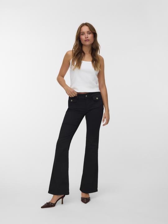 Actual product image Vero Moda VMJEAN Niedrige Taille Ausgestellt Jeans Ausgestellt (XS)