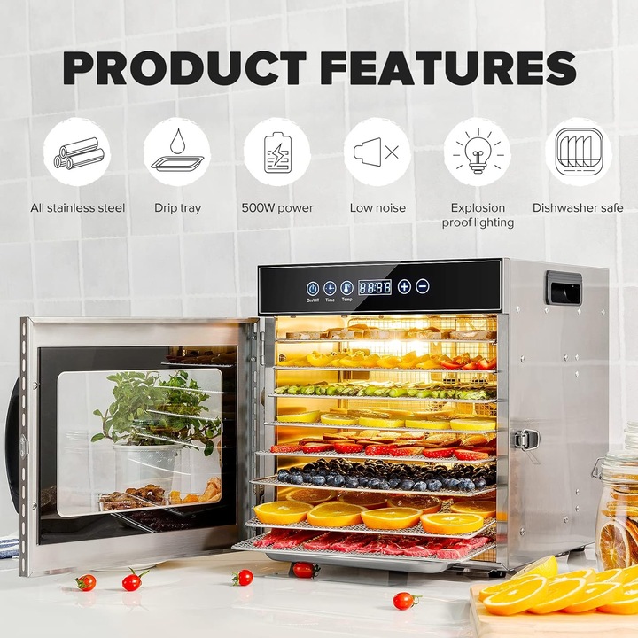 Actual product image Kwasyo Dehydrator 8 shelves