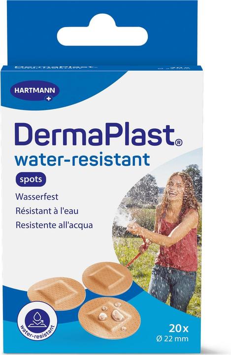 Actual product image DermaPlast Spots rund hautfarbig 20 (20 x)