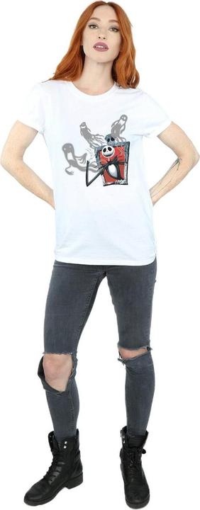 Immagine prodotto Disney Nightmare Before Christmas Ghosts Of Jack Maglietta Ampia Donna (XL)