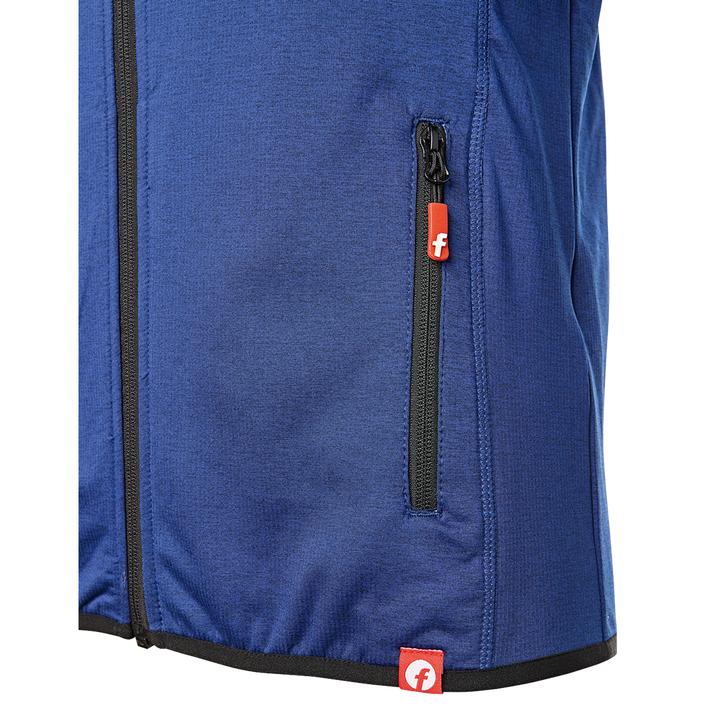 Produktbild Magni Tech-Fleecejacke kornblau/schwarz meliert Gr. 2XL Fortis Elements (XXL)