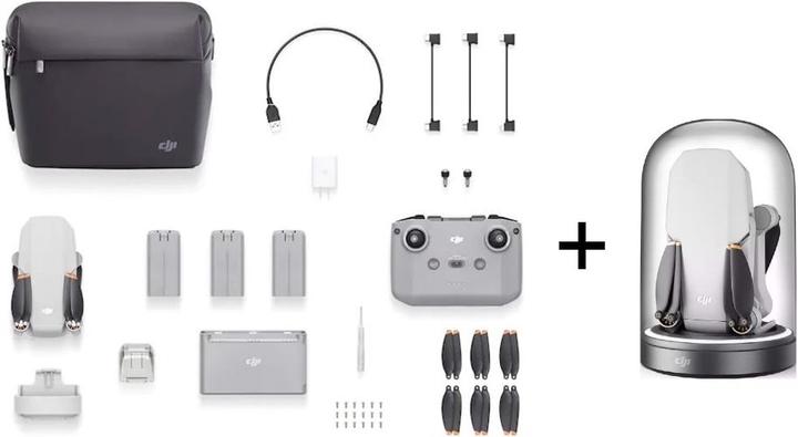 Image du produit DJI Mini 2 Fly More Combo et station de charge