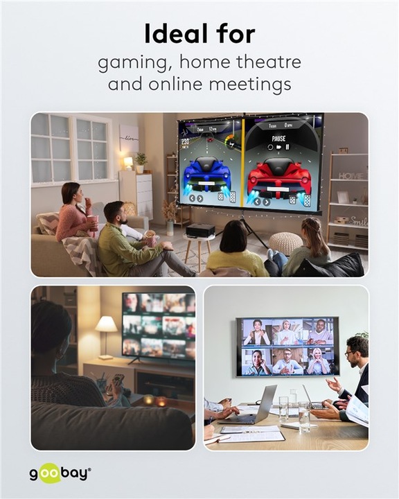 Immagine prodotto Goobay Switch Box HDMI da 3 a 1 4K @ 30 Hz